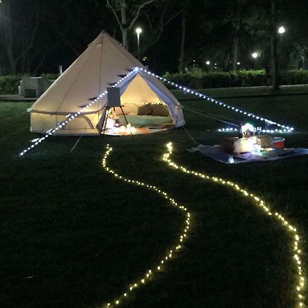 Glamping Kaki - Medium Bell Tent Singapura Luaran gambar