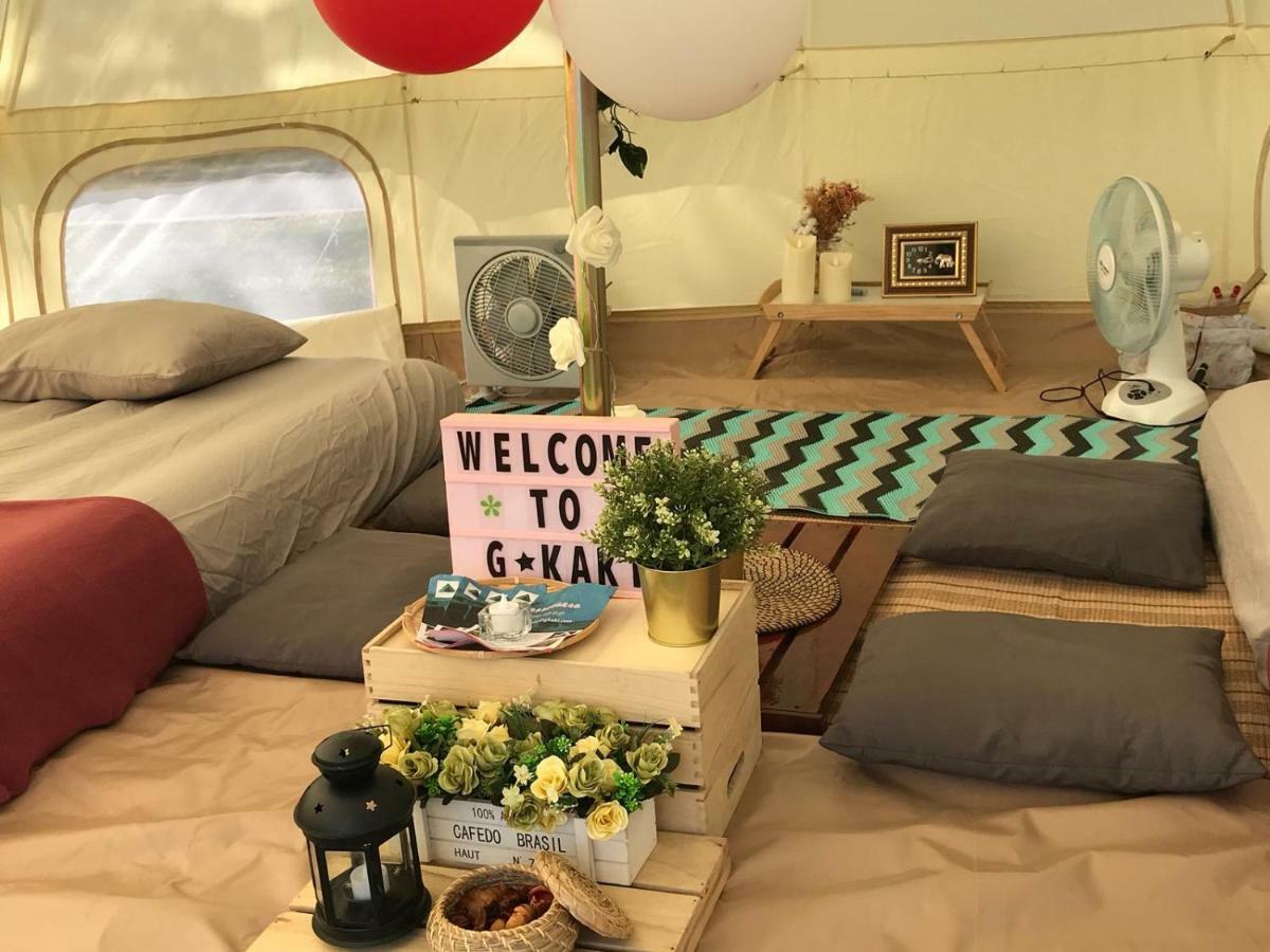 Glamping Kaki - Medium Bell Tent Singapura Luaran gambar