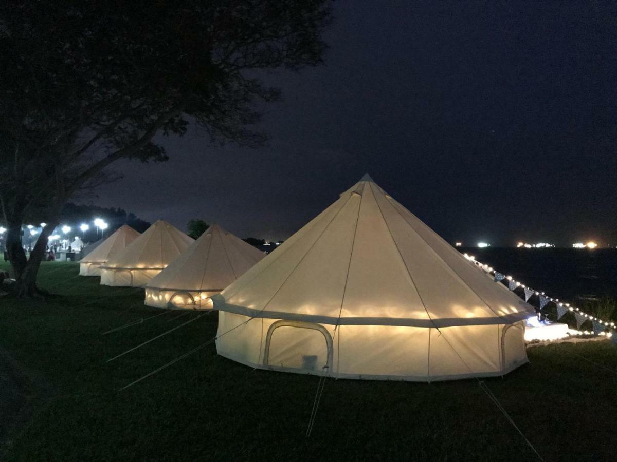 Glamping Kaki - Medium Bell Tent Singapura Luaran gambar