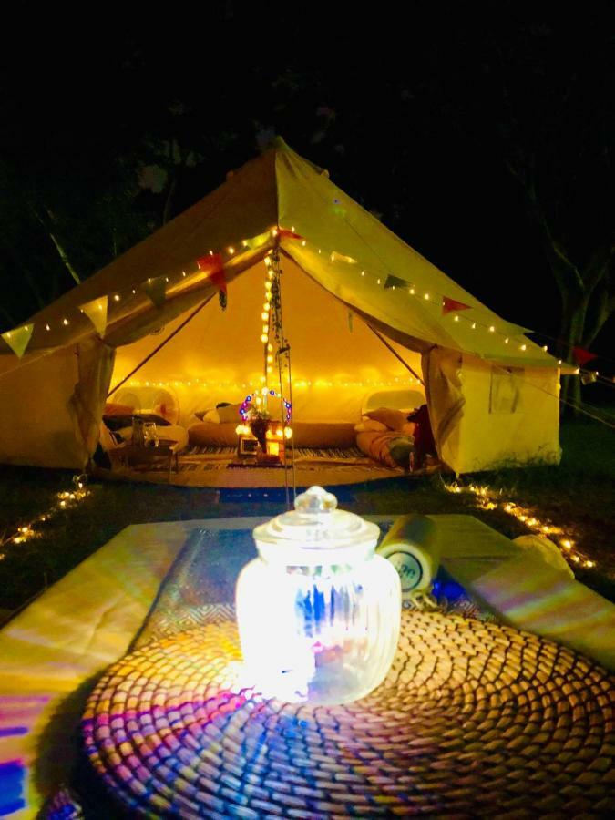 Glamping Kaki - Medium Bell Tent Singapura Luaran gambar