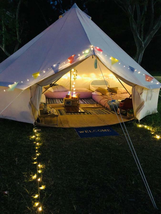 Glamping Kaki - Medium Bell Tent Singapura Luaran gambar