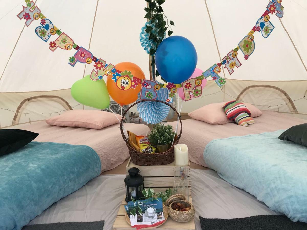 Glamping Kaki - Medium Bell Tent Singapura Luaran gambar