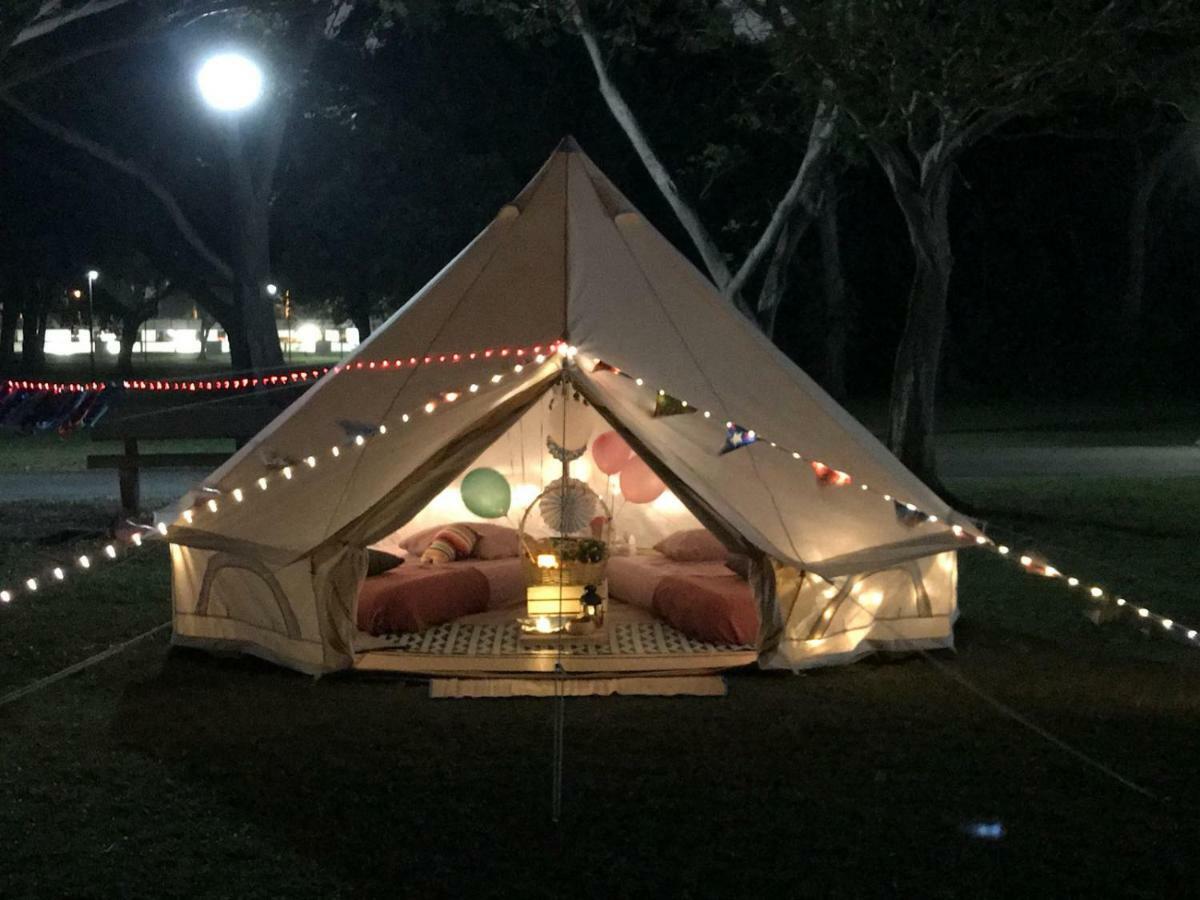 Glamping Kaki - Medium Bell Tent Singapura Luaran gambar