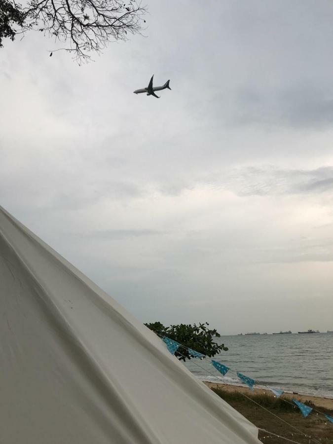 Glamping Kaki - Medium Bell Tent Singapura Luaran gambar