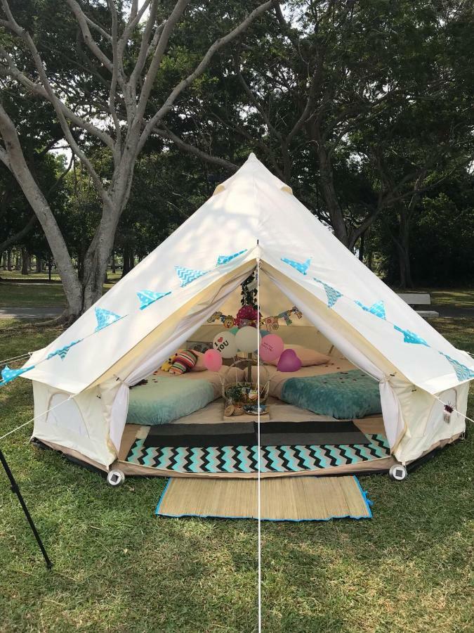 Glamping Kaki - Medium Bell Tent Singapura Luaran gambar