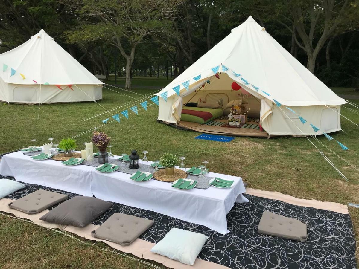 Glamping Kaki - Medium Bell Tent Singapura Luaran gambar
