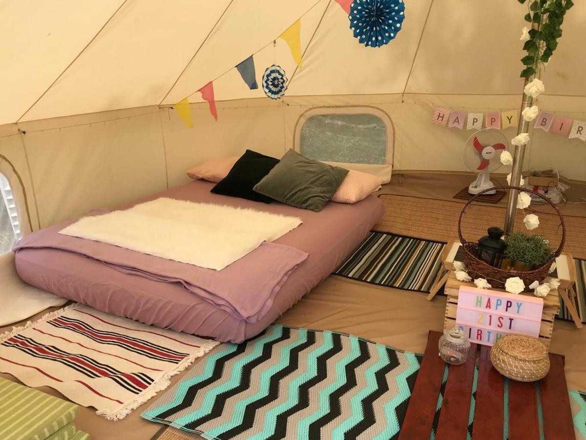 Glamping Kaki - Medium Bell Tent Singapura Luaran gambar